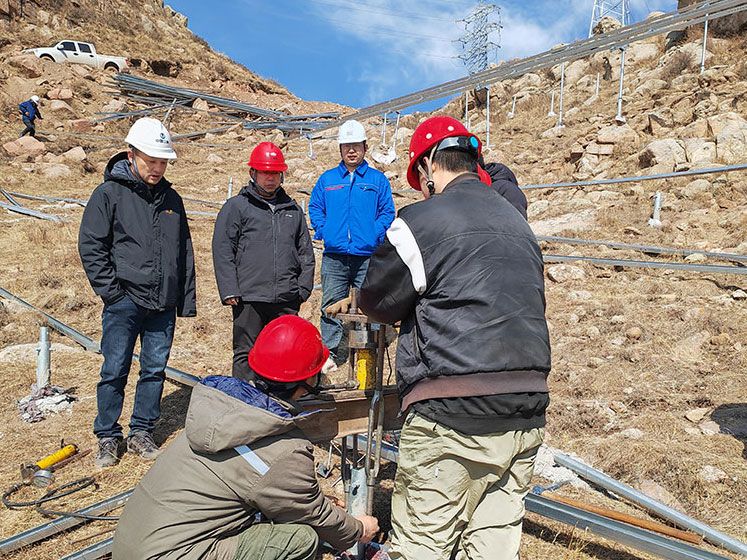 山西静乐光伏施工项目